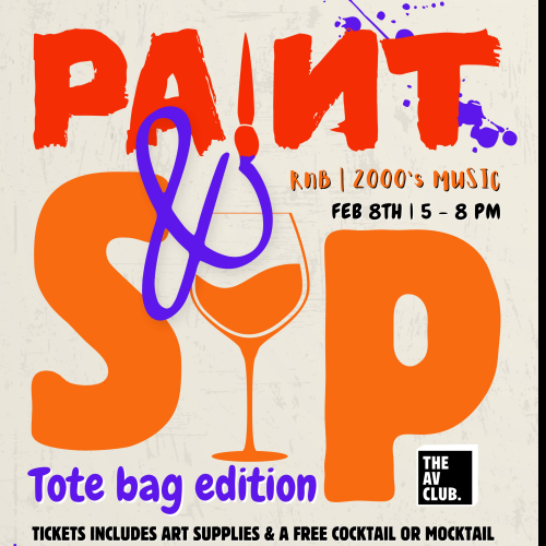 Tote Bag Paint & Sip: Rnb & 2000�s Music 