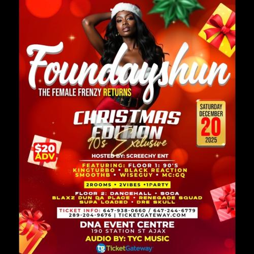 Foundayshun 90�s Holiday Vibe 